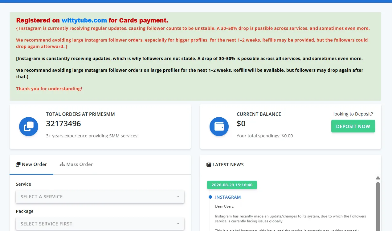 PrimeSMM Interface