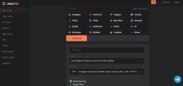 AutoSMO screenshot